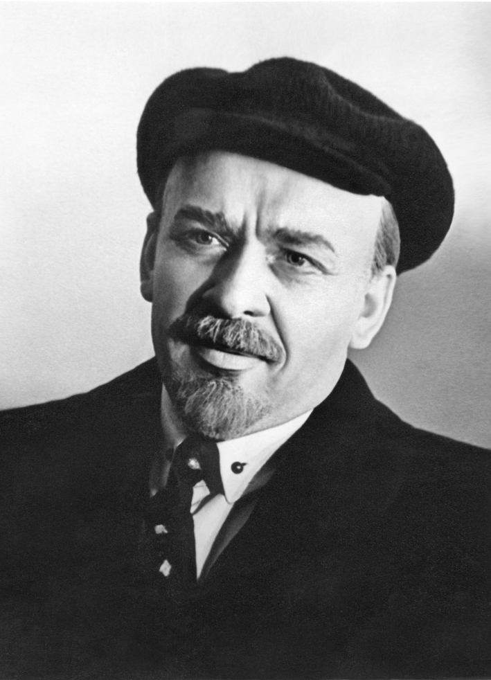Petr Shelokhonov as Lenin in "In the Name of Revolution"